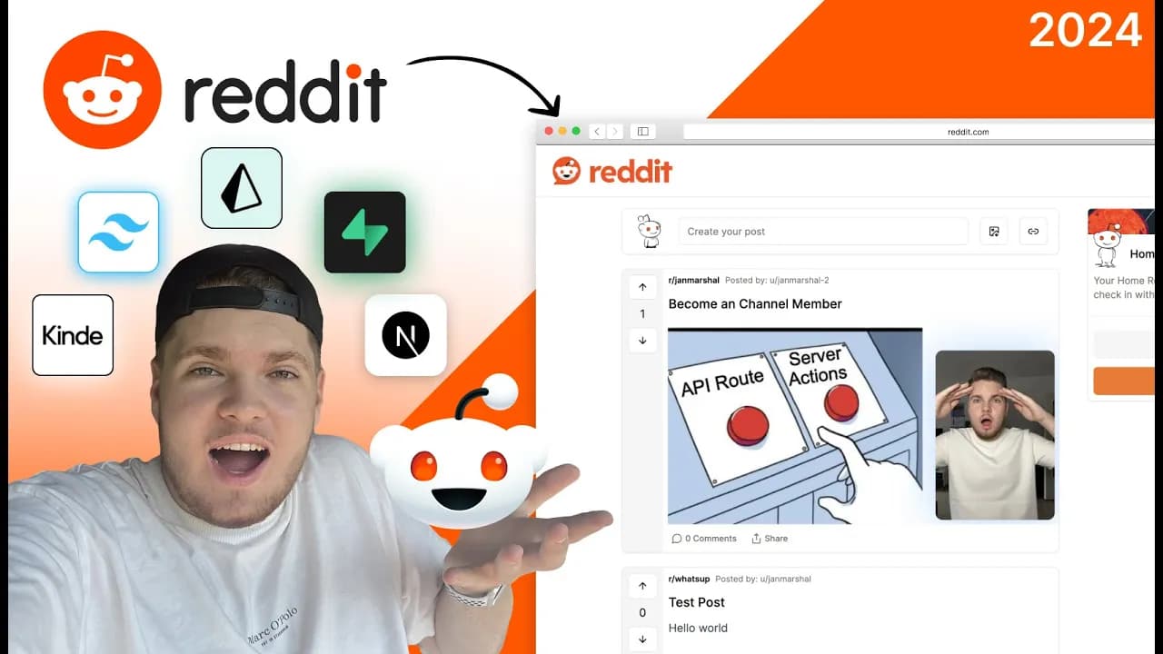 Reddit Clone with Next.js 14